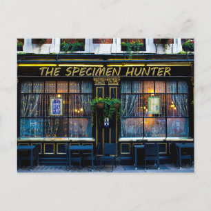 The Specimen Hunter Pub Holiday Postcard