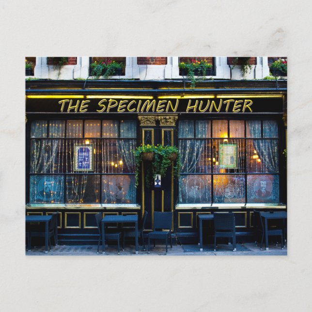The Specimen Hunter Pub  Postcard (Front)