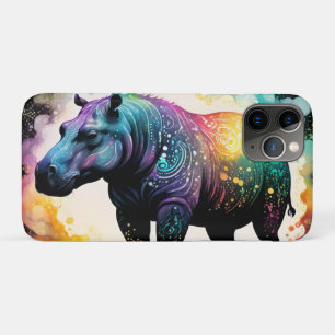 The Spectral Hippo: A Holographic Journey Case-Mate iPhone Case