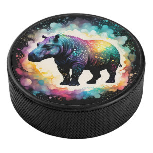 The Spectral Hippo: A Holographic Journey Hockey Puck