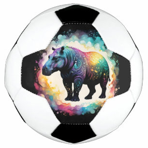 The Spectral Hippo: A Holographic Journey Soccer Ball
