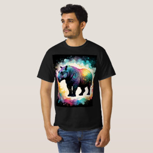 The Spectral Hippo: A Holographic Journey T-Shirt
