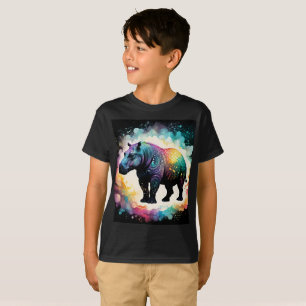 The Spectral Hippo: A Holographic Journey T-Shirt