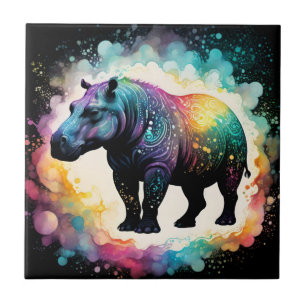 The Spectral Hippo: A Holographic Journey Tile