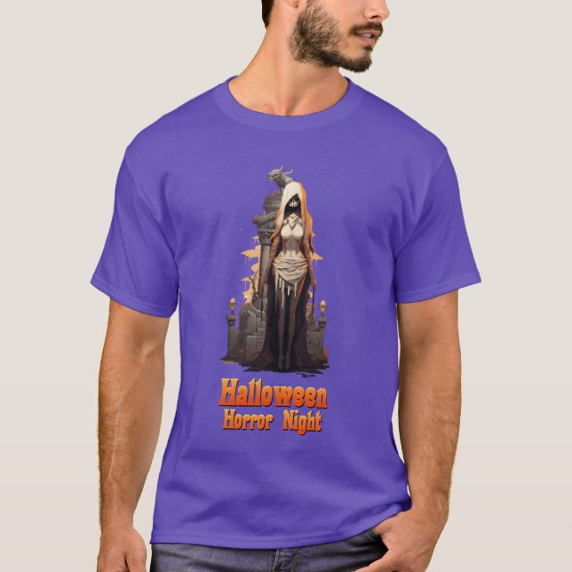 The Spectre of Halloween funny T-Shirt (Front)