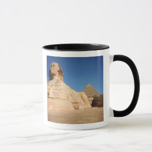 The Sphinx and The Pyramid of Khafre, Giza Mug