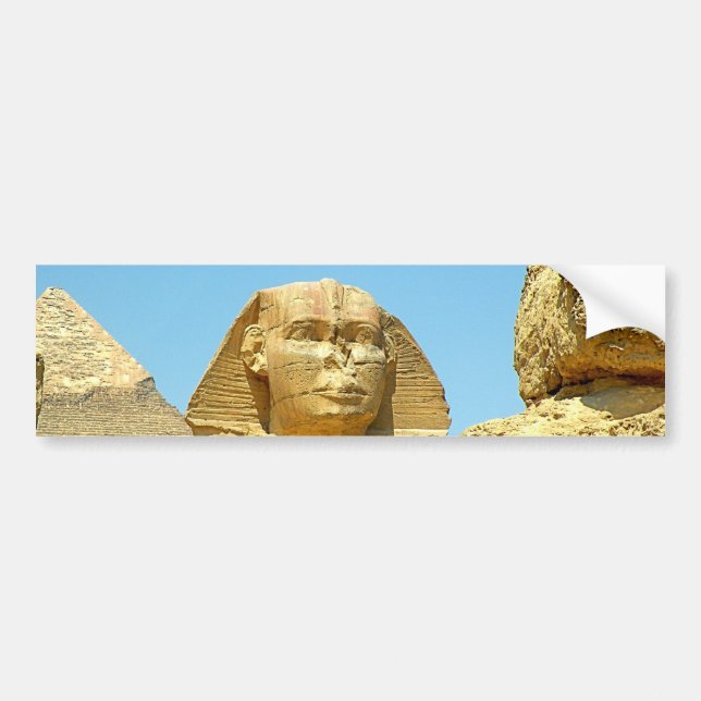 The Sphinx Bumper Sticker (Front)
