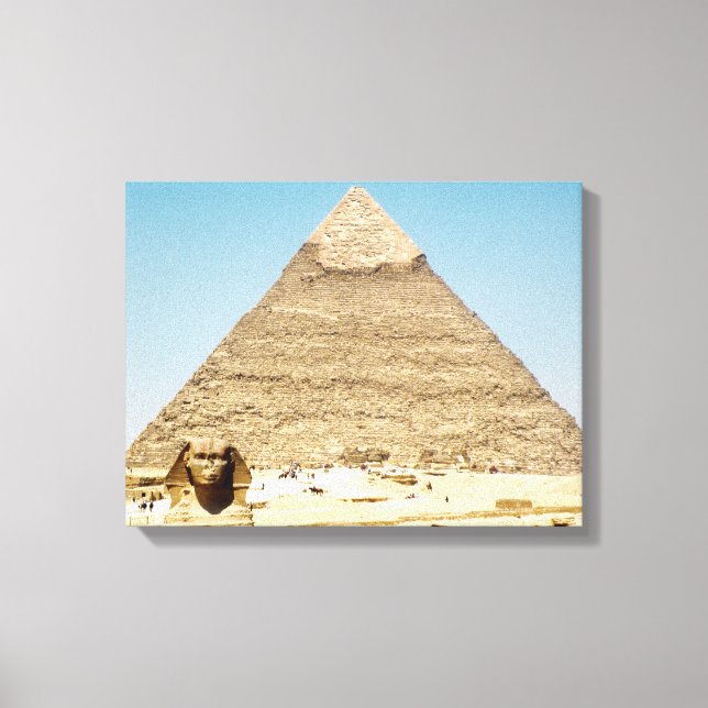 The sphinx canvas print (Front)