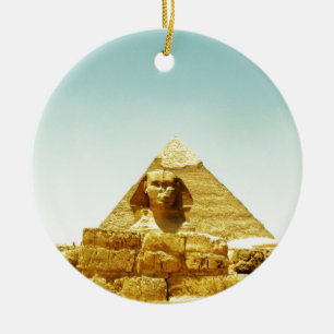 The Sphinx Ceramic Tree Decoration