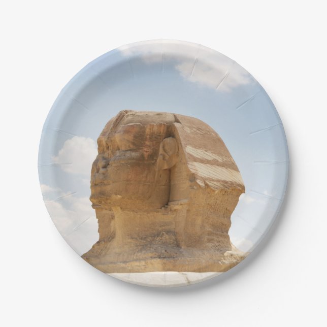 The Sphinx Paper Plate (Front)