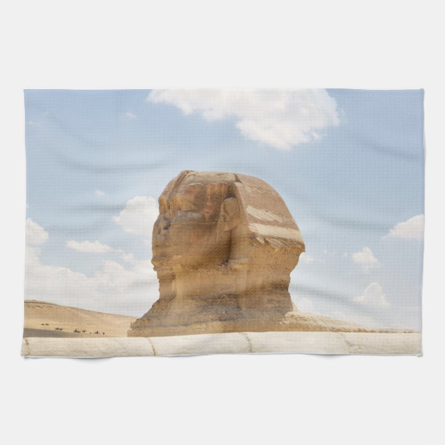 The sphinx tea towel (Horizontal)