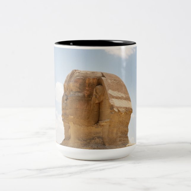 The sphinx Two-Tone coffee mug (Center)
