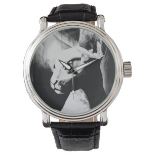 The Sphynx Cat Feline Original Art Watch