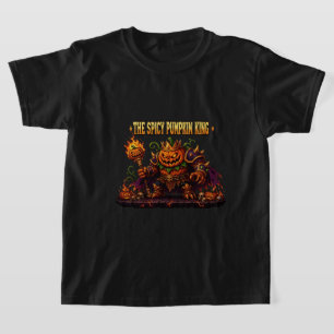 The Spicy Pumpkin King Halloween Art T-Shirt