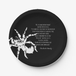 The Spider and the Fly Poem Paper Plate