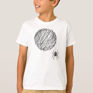 The Spider's Web Kid's and Baby Light Shirt