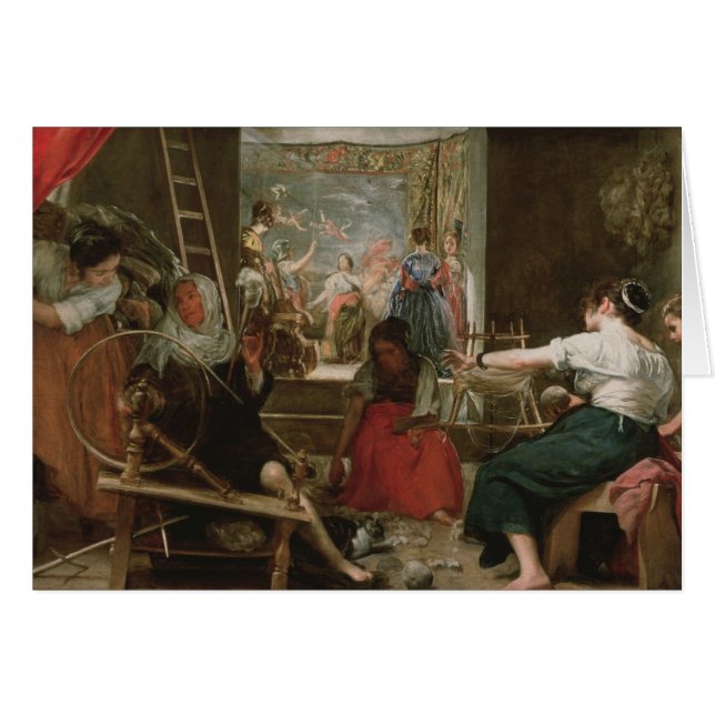 The Spinners, or The Fable of Arachne, 1657 (Front Horizontal)