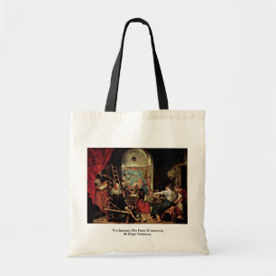 The Spinners (The Fable Of Arachne) Tote Bag