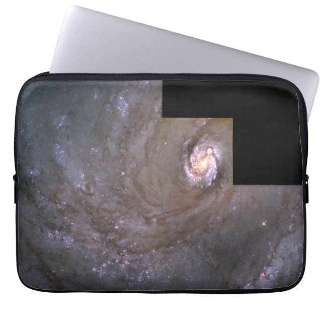 The Spiral Galaxy M100 Laptop Sleeve (Front)