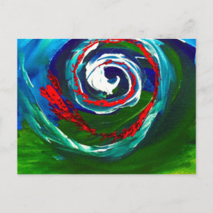 The Spiral Wave of Infinity Postcard