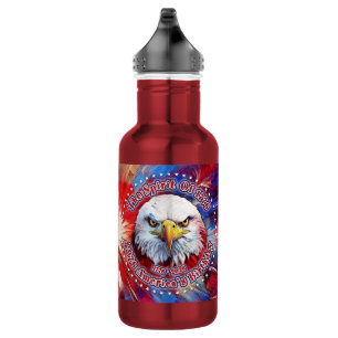 The Spirit Of 1776, 2026 America’s Red Eagle Firew 532 Ml Water Bottle