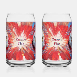 The Spirit Of 1776, 2026 America’s Red Eagle Firew Can Glass