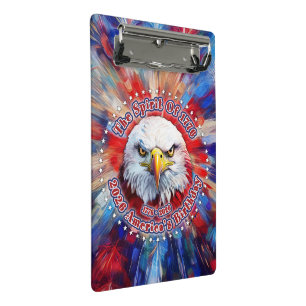 The Spirit Of 1776, 2026 America’s Red Eagle Firew Mini Clipboard