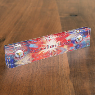 The Spirit Of 1776, 2026 America’s Red Eagle Firew Nameplate