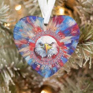 The Spirit Of 1776, 2026 America’s Red Eagle Firew Ornament