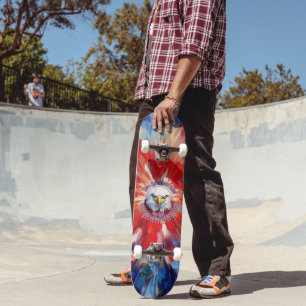 The Spirit Of 1776, 2026 America’s Red Eagle Firew Skateboard