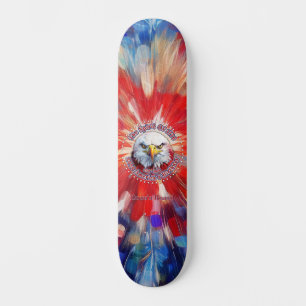 The Spirit Of 1776, 2026 America’s Red Eagle Firew Skateboard