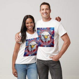 The Spirit Of 1776, 2026 America’s Red Eagle Firew T-Shirt