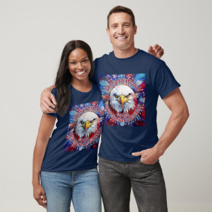The Spirit Of 1776, 2026 America’s Red Eagle Firew T-Shirt