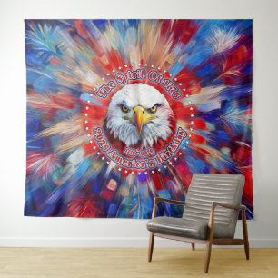 The Spirit Of 1776, 2026 America’s Red Eagle Firew Tapestry