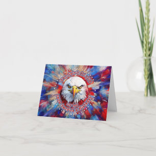 The Spirit Of 1776, 2026 America’s Red Eagle Firew Thank You Card