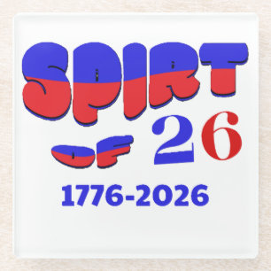 THE SPIRIT OF 26 GLASS COASTER