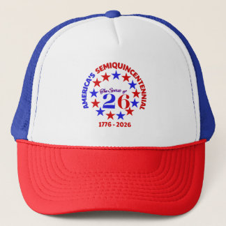 THE SPIRIT OF 26 - SEMIQUINCENTENNIAL TRUCKER HAT