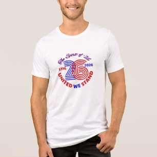 THE SPIRIT OF 26 - UNITED WE STAND Tri-Blend SHIRT