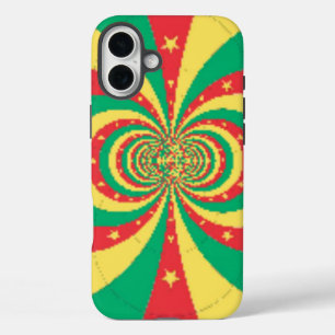 The Spirit of Cameroon   Indomitable Lions Flag  iPhone 16 Plus Case