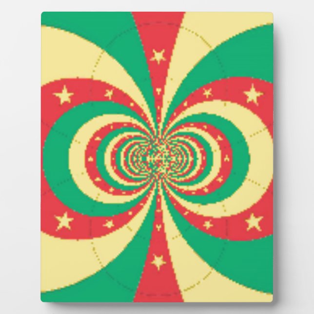 The Spirit of Cameroon: Indomitable Lions Plaque (Front)