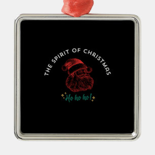 THE SPIRIT OF CHRISTMAS METAL TREE DECORATION