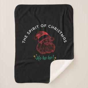 THE SPIRIT OF CHRISTMAS SHERPA BLANKET