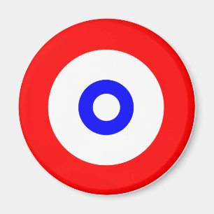 The spirit of Curling Magnet