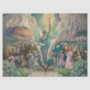 The Spirit of Education by Newell Convers Wyeth Tissue Paper