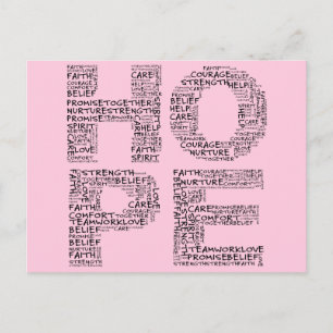The Spirit of Hope (Black Text) Postcard