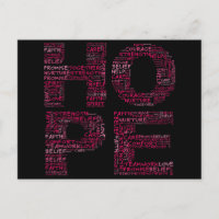 The Spirit of Hope (Pink Text)