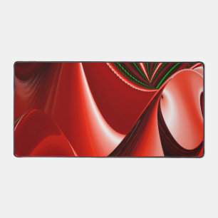 The spirit of Love and Hope Abstract 3D Rainbowart Desk Mat