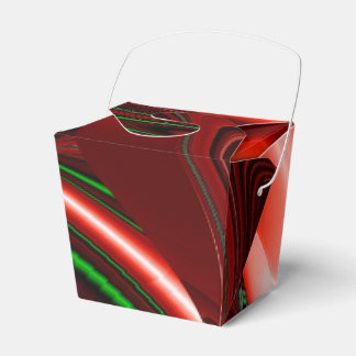 The spirit of Love and Hope Abstract 3D Rainbowart Favour Box