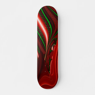 The spirit of Love and Hope Abstract 3D Rainbowart Skateboard