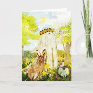 The Spirit of Ostara Holiday Card
